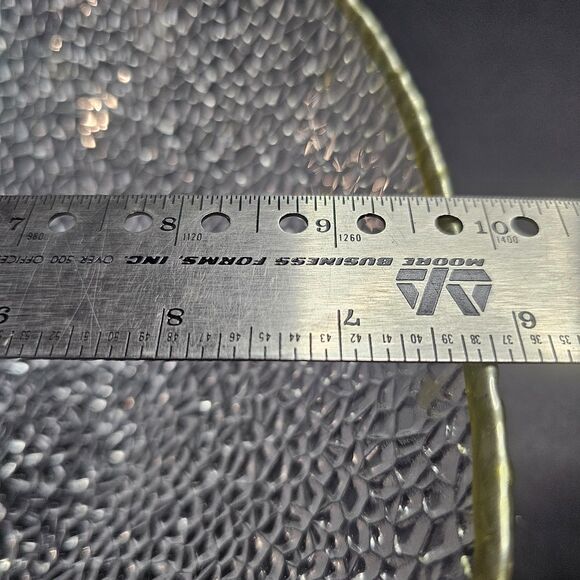 Vetropuro Pebble Glass Ice Chip Bowl 10" Decorative Bowl - Picture 6 of 6